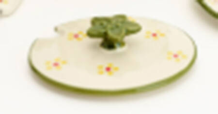 Old World Green Lid for Mug - No Coaster or Spoon