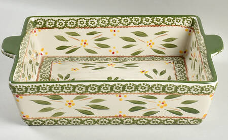 Old World Green 13' Square Baker