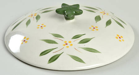 Old World Green Lid for 2.5 Qt Round Casserole