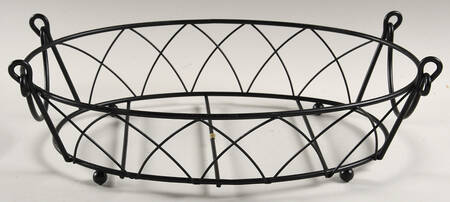 Old World Green Metal Stand for 11" Oval Baker