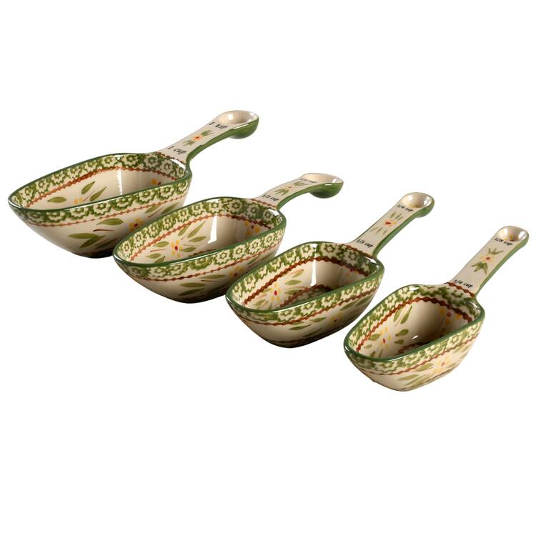 Old World Green (4 Piece) Measuring Scoop Set