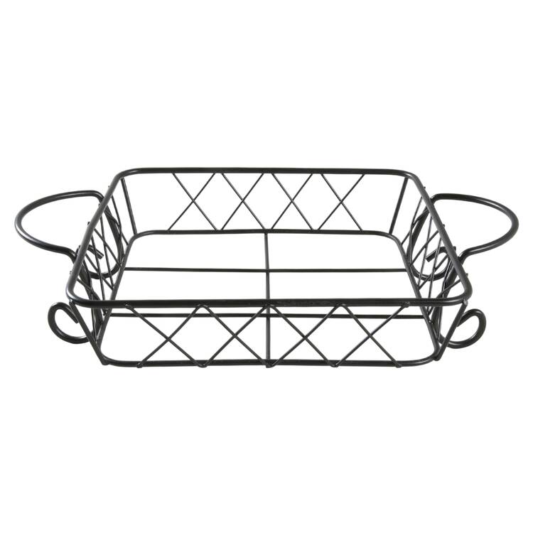 Old World Green Metal Stand for 8" Square Baker