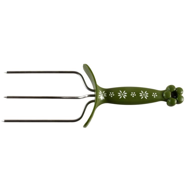 Old World Green Meat Fork