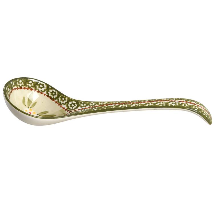 Old World Green Tureen Ladle