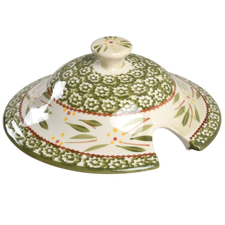 Old World Green Lid for Tureen