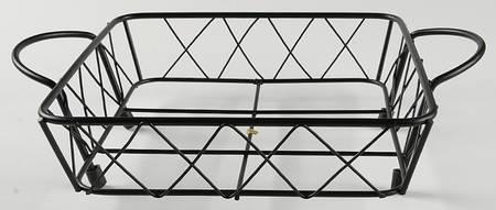 Old World Green Metal Stand for 8" Square Baker