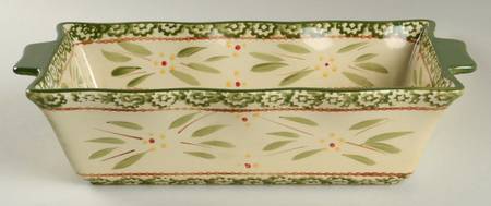 Old World Green Loaf Pan