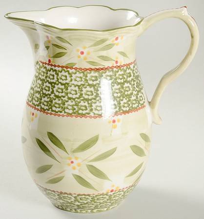 Old World Green 48 Oz Pitcher