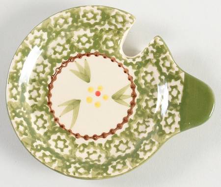 Old World Green Lid/Coaster for Mug