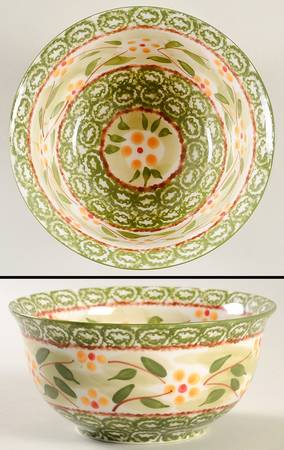 Old World Green 6" Mixing Bowl