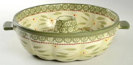 Old World Green Bundt Pan