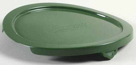 Old World Green Plastic Lid for 7" Mixing Bowl