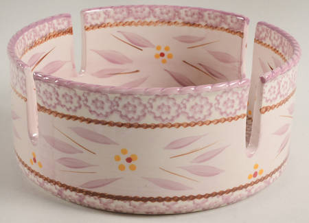 Old World Lilac Warmer Stand  (For Tea Pot)