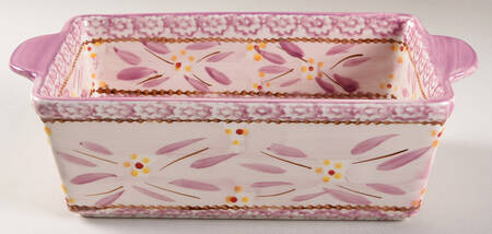 Old World Lilac 10" Rectangular Baker
