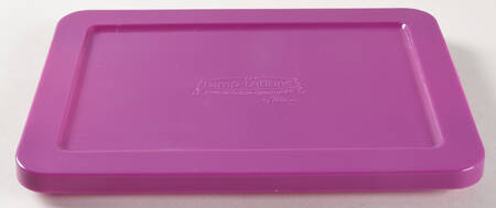 Old World Lilac Plastic Lid for 10" Rectangular Baker