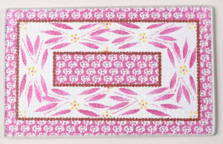 Old World Lilac Glass Trivet for 10" Rectangular Baker