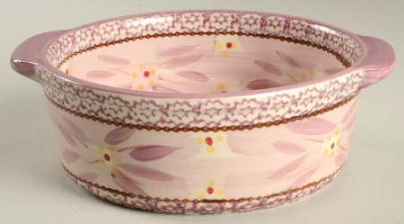 Old World Lilac 8" Round Handled Baker