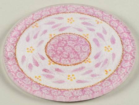 Old World Lilac Glass Trivet for 8" Round Baker