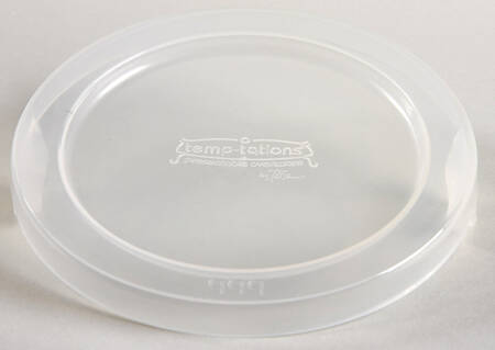 Polka Dot Cream Dip Bowl Lid