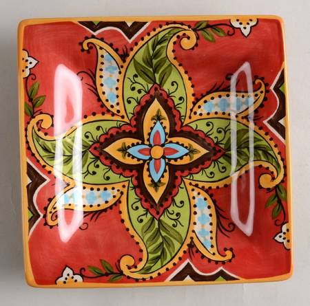 Rossario Square Salad Plate