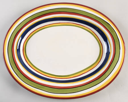 Lasamba 16" Oval Serving Platter