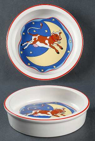 Hey Diddle Diddle Child's Bowl