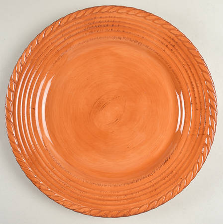 Lucca Pumpkin Service Plate (Charger)