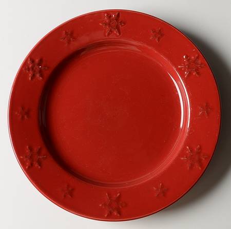 Birchwood Chalet Red Snowflake Salad Plate by Target