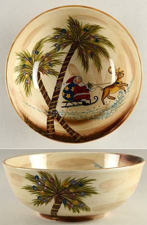 Kona Christmas 10" Round Serving Bowl