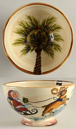 Kona Christmas Soup/Cereal Bowl