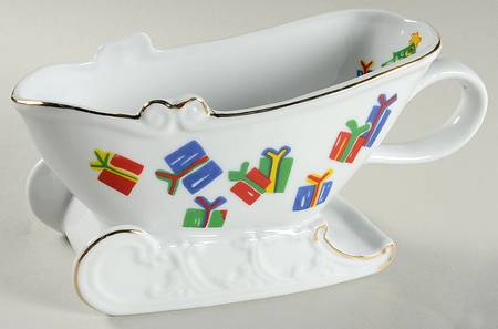 Save the Children Christmas Gravy Boat