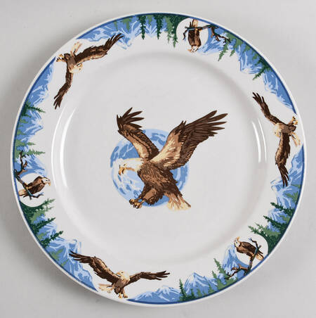TIE78 Dinner Plate