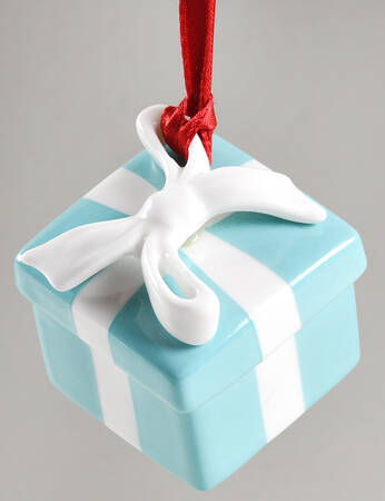 Tiffany Blue Box Ornament