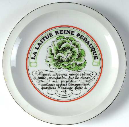 Vinaigrette Salad Plate by Toscany