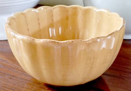 Lucca Taupe Individual Salad Bowl