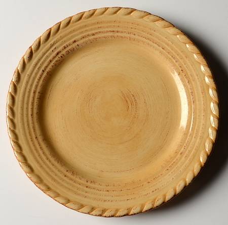 Lucca Taupe Salad Plate