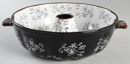 Floral Lace Black Bundt Pan