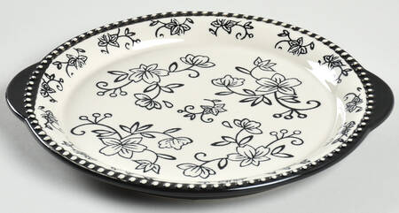 Floral Lace Black Lid-It for Tureen