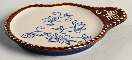Floral Lace-Blue Coaster