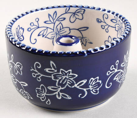 Floral Lace-Blue Mini Bundt Pan