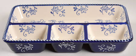 Floral Lace-Blue Tv Tray