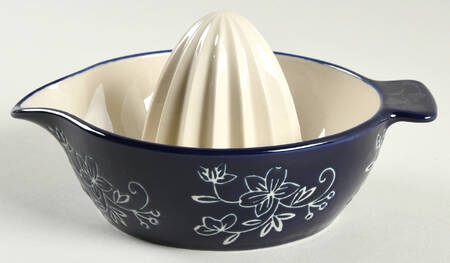 Floral Lace-Blue Juicer