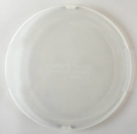 Floral Lace-Blue Plastic Lid for 3 Qt Round Baker for Baker & Ramekins Set (Chip & Dip)