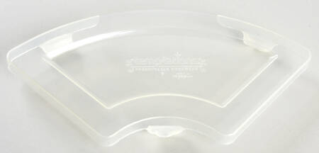 Floral Lace-Blue Plastic Lid for 18 Oz Ramekin for Baker & Ramekins Set (Chip & Dip)