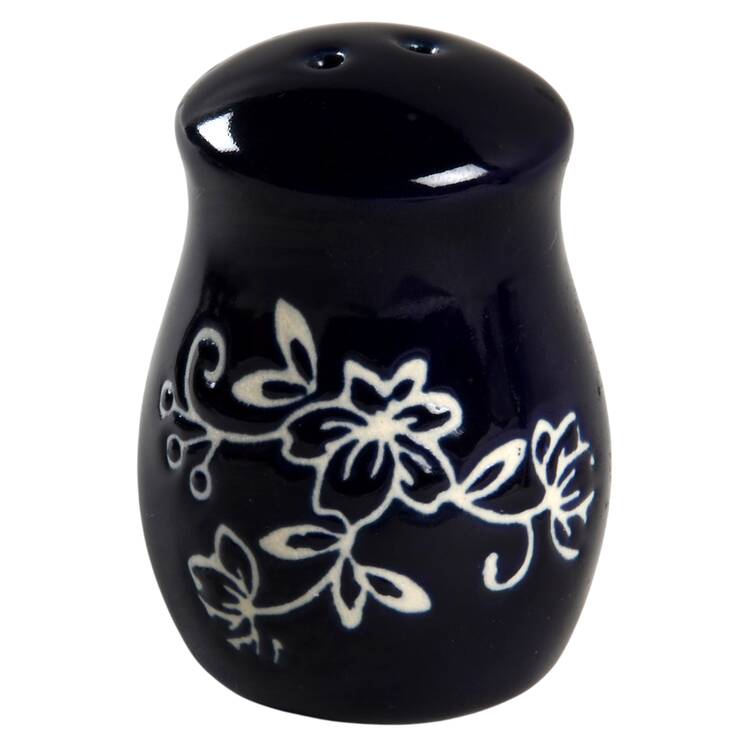 Floral Lace-Blue Salt Shaker