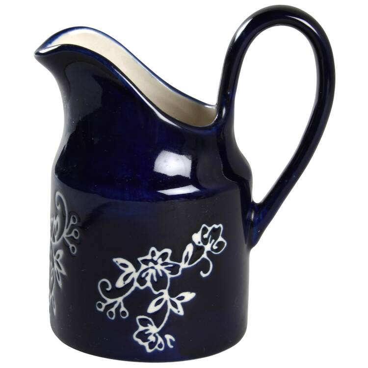Floral Lace-Blue Creamer