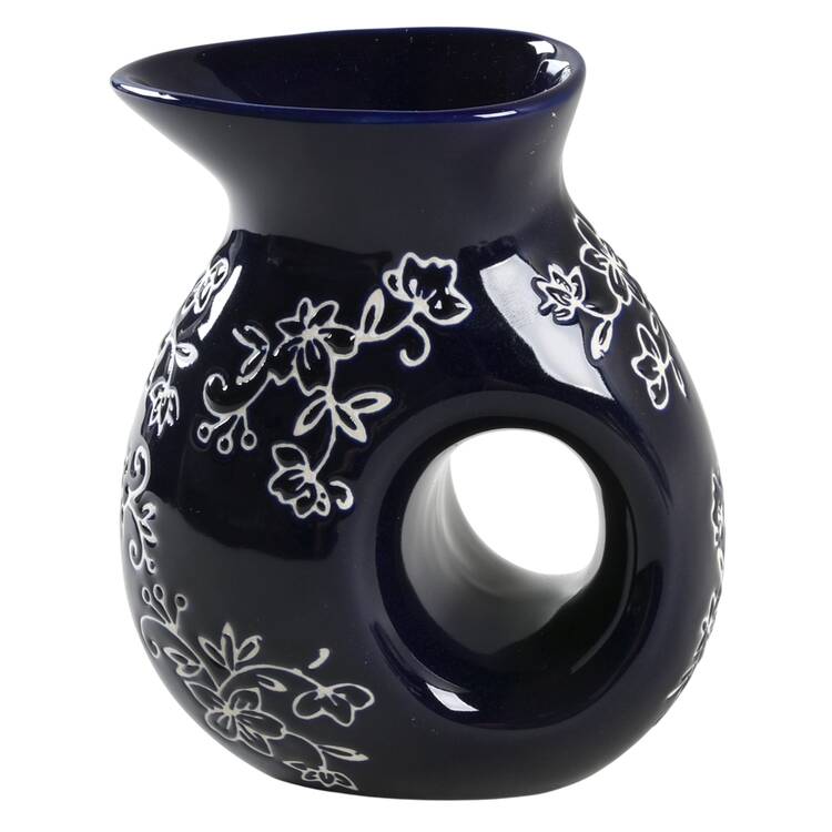 Floral Lace-Blue 12 Oz Pitcher