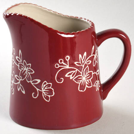 Floral Lace Cranberry Creamer (Centertaining Lazy Susan Set)