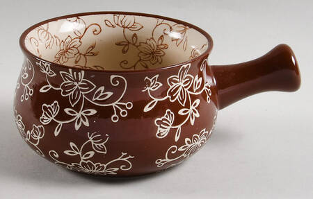 Floral Lace Chocolate Soup Mug