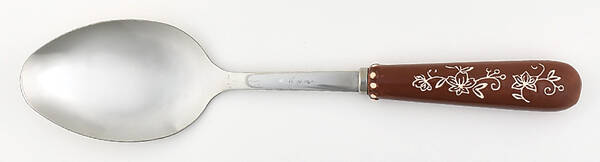 Floral Lace Chocolate Tablespoon (Serving Spoon)